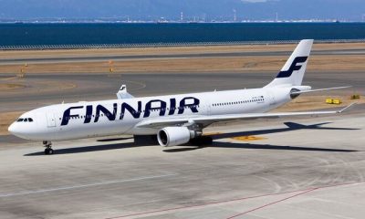 Член экипажа Finnair выпал из самолета