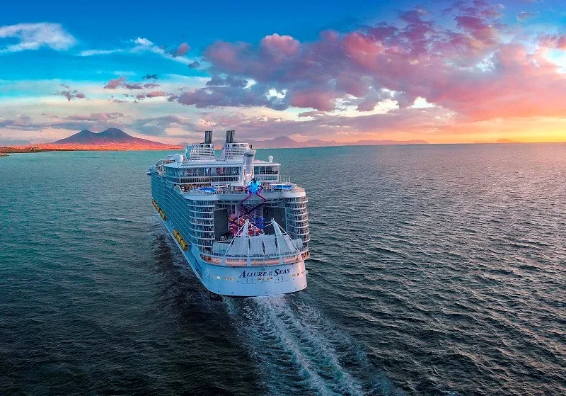 Allure of the Seas станет самым большим круизным лайнером в Европе