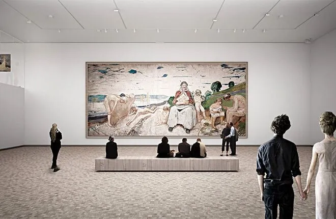 Открытие Музея Мунка в Осло переносится на осень