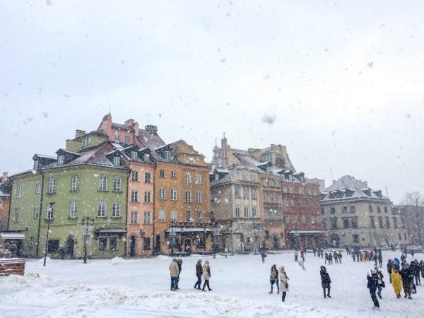 Зима вернулась в Восточную Европу