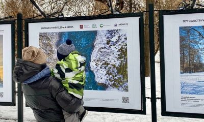 В московском Саду им. Н.Э. Баумана открылась выставка «Путешествуйте дома. Зима»