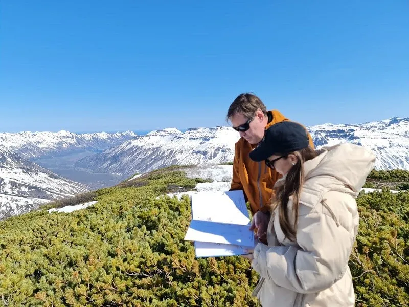 Презентацию проекта «Парк «Три вулкана»  на месте размещения будущего курорта провели представители компании для руководителя Ростуризма Зарины Догузовой