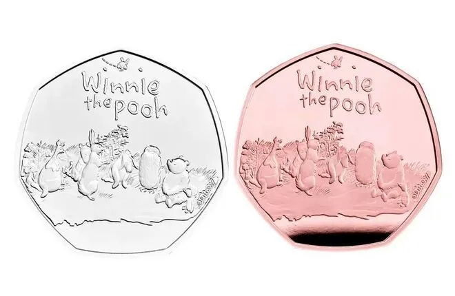 В Британии выпустили монету к 95-летию Винни-Пуха