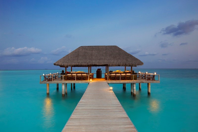 Ресторан Teppanyaki в Velassaru Maldives