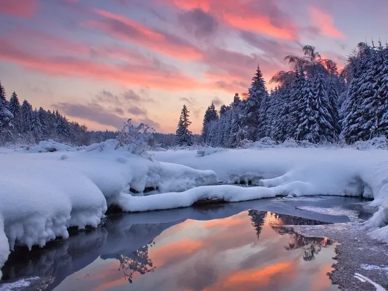 Зимние места силы: куда отправиться за впечатлениями с декабря по февраль