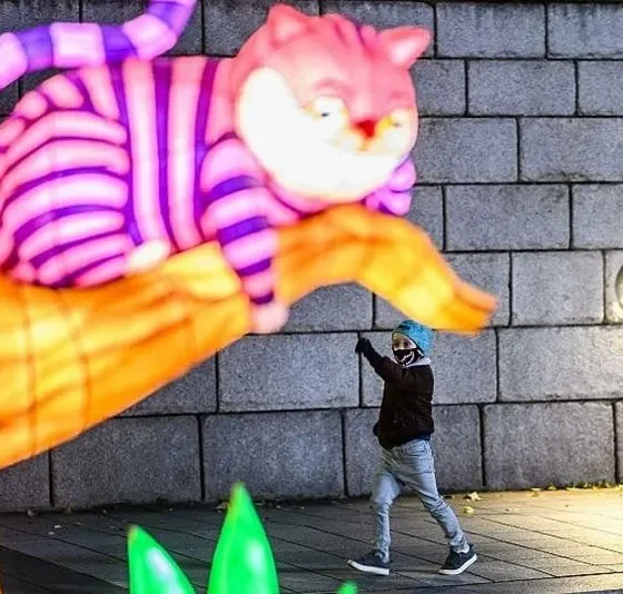 Уникальный культурный фестиваль освещает сейчас улицы Сеула