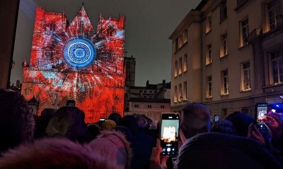 Фестиваль Fêtes des Lumières в Лионе – буйство проекций и световых инсталляций