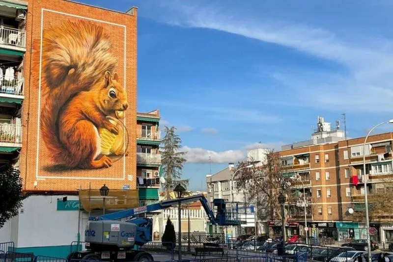 Граффити из Фуэнлабрада вошло в список лучших граффити мира 2021 года