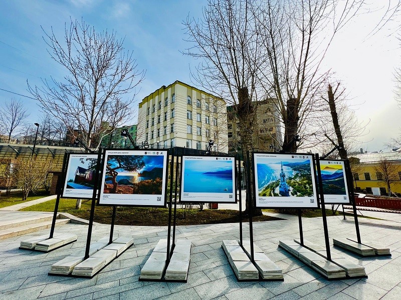 В центре столицы открылась фотовыставка «Путешествуйте дома. Избранное»