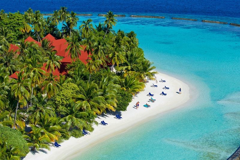 Путешествие на остров в Kurumba Maldives