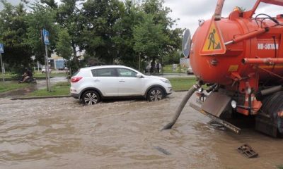 Ливни добрались до курортов Кубани. Затоплены Краснодар и Геленджик