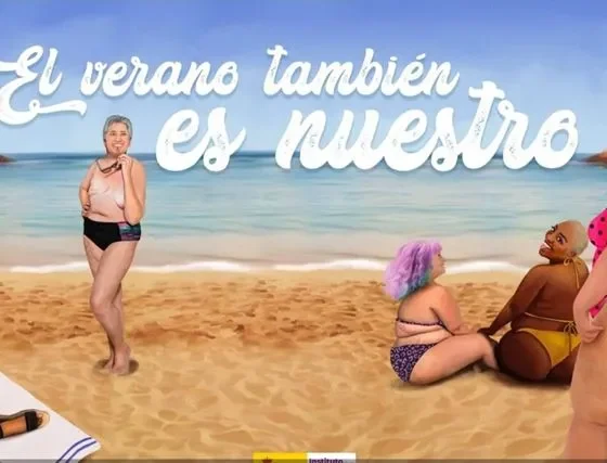 В Испании отдыхающих призвали не стыдиться ходить на пляж