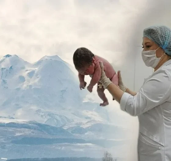 Ушла рожать в горы. Родившая на Эльбрусе назвала сына в честь вершины