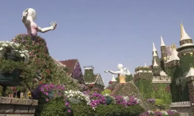 Оазис среди пустыни. В Дубае представили чудо-сад со 150 млн цветов