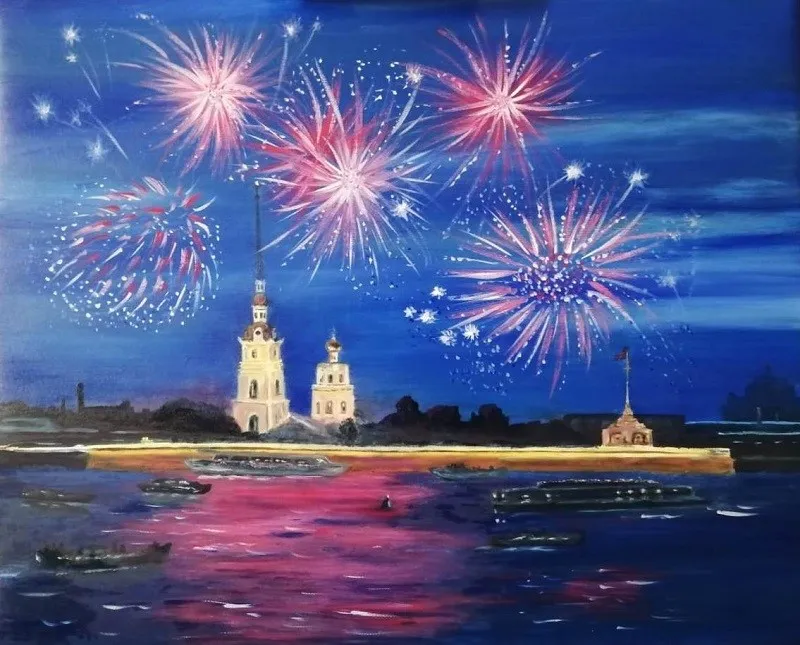 «Петра Великого мечты…» Художественная выставка в библиотеке им. И.С. Тургенева