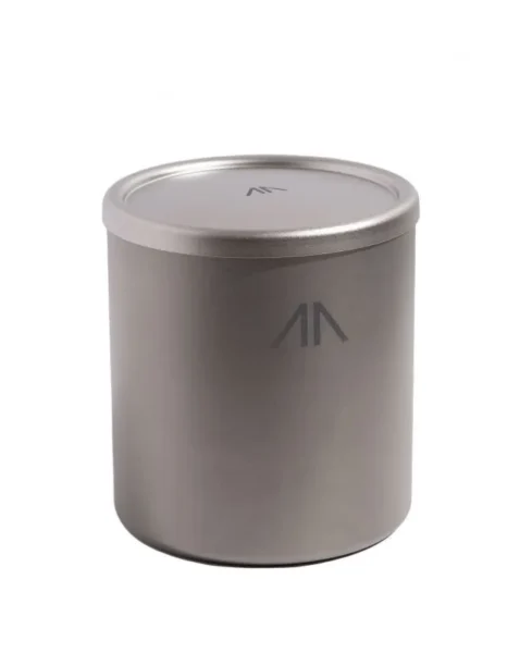 GORAA Double-Wall Titanium Mug With Lid серый 600МЛ