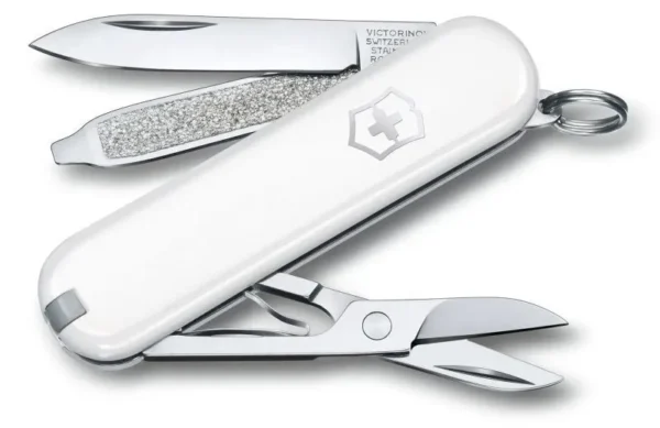 Victorinox Classic SD Colors «Falling Snow», 58 мм, 7 функций белый 58ММ