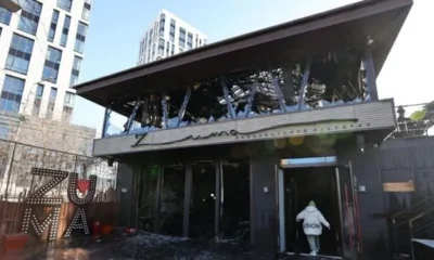 Во Владивостоке сгорел легендарный туристический ресторан