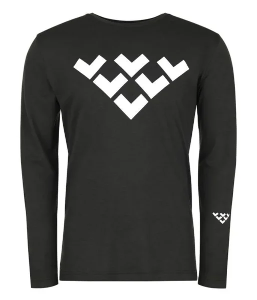 Black Crows Black Merino Long Sleeve Chevron