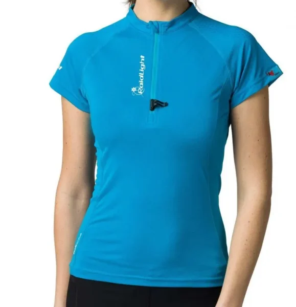 Raidlight Activ Run SS Shirt Mid Zip W Team Raidlight женская