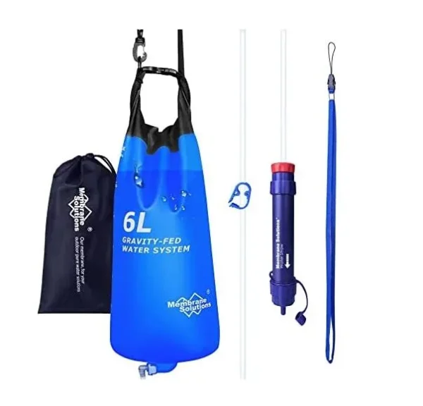 Membrane Solutions Gravity Water Filter Bag 6L 6Л