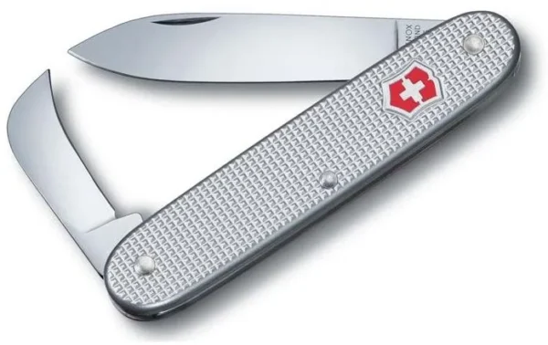 Victorinox Pioneer, 93 мм, 2 функции, алюминиевая рукоять серебристый 93ММ