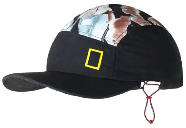 Buff 5 Panel Explore Cap Reige Black черный ONE