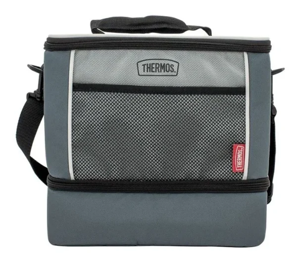 Thermos 12 Can Dual Lunch Box серый 28Х18.5Х26.5СМ