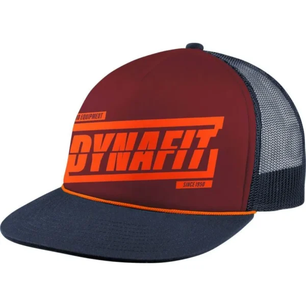 Dynafit Graphic Trucker Cap темно-красный 58