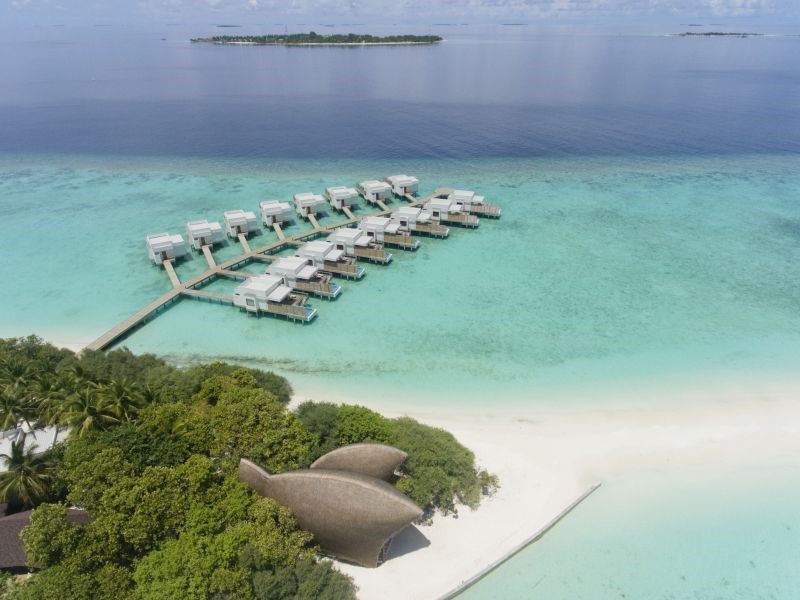 Точка безмятежности на Dhigali Maldives