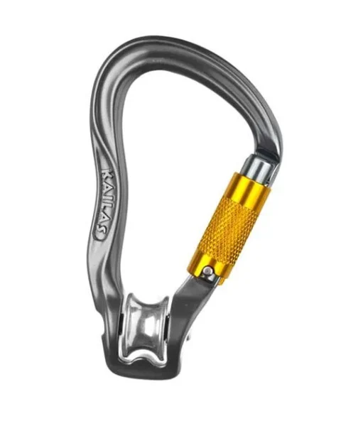 Kailas Rota Triple-Lock Pulley Carabiner темно-серый ONE