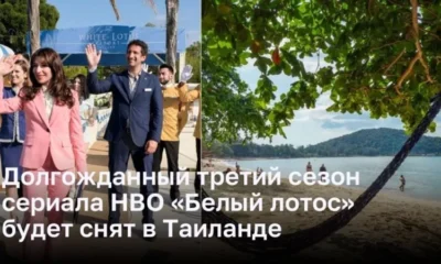 Долгожданный третий сезон сериала HBO «Белый лотос» будет снят в Таиланде