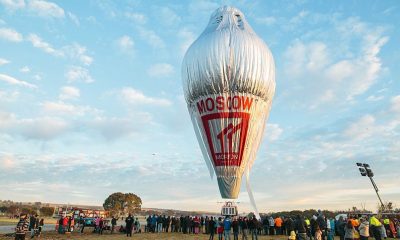 Шар «Мортон» пересек Южную Америку и вышел в Атлантику