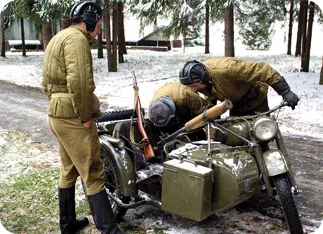 Ко Дню защитника Отечества  «настоящее» сражение