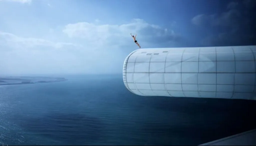 Burj Al Arab в видеоролике для социальных медиа+(Видео)