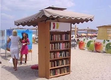 Пляжи Голландии привлекут туристов книгами