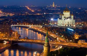 Москва в новом свете на специальном фестивале