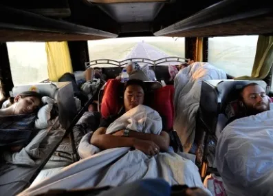 Из Лондона в Глазго на автобусе. Дешево. Во сне