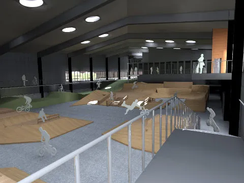 Открытие крупнейшего в Эстонии крытого скейт-парка