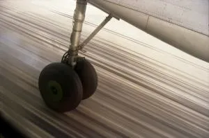 Отвалившееся шасси шокировало пассажиров