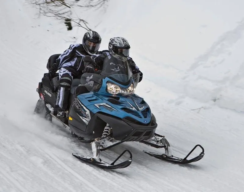 Фестиваль снегоходов  в Карелии