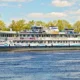 Двухпалубный круизный теплоход впервые прибыл в Киров