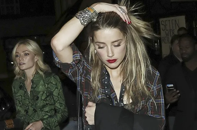 Эмбер Херд отрывается в Лондоне