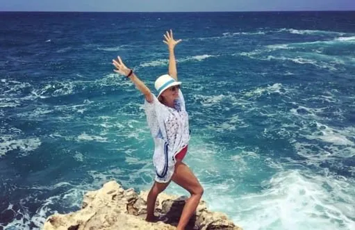 Татьяна Навка расслабляется в Сочи