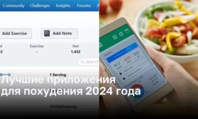 ТОП лучших приложений для похудения в 2024-м году