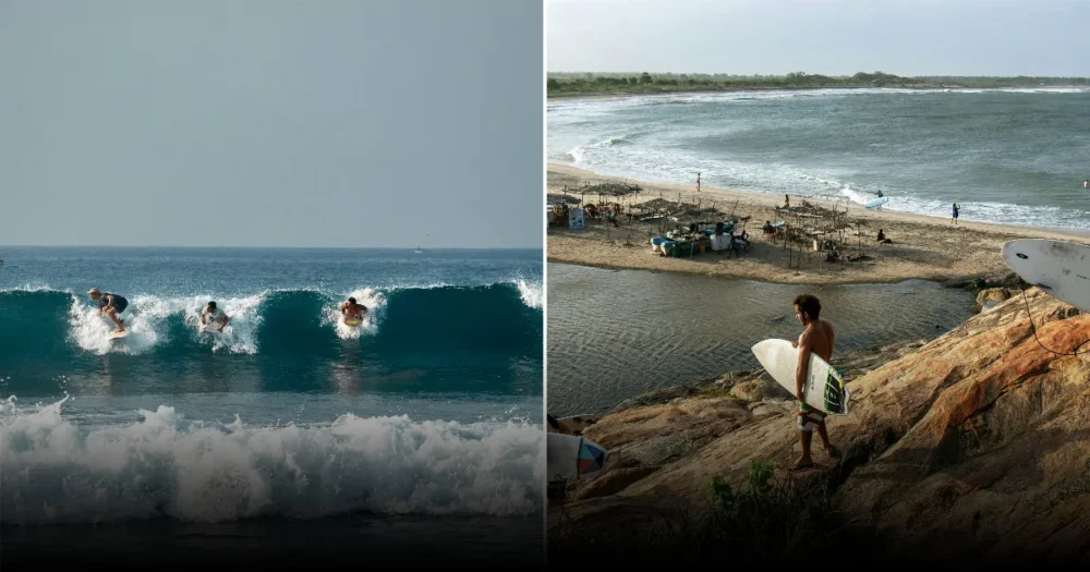 На пляже на Шри-Ланке обнаружились нефтяные пятна