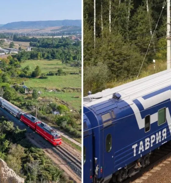 поезда "Таврия" транспортной компании "Гранд Сервис Экспресс"