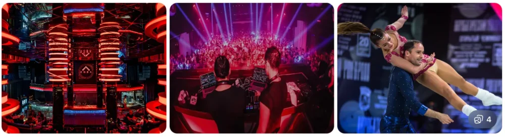 Клубы и ночные шоу: энергия, сцена и зрелищные вечера