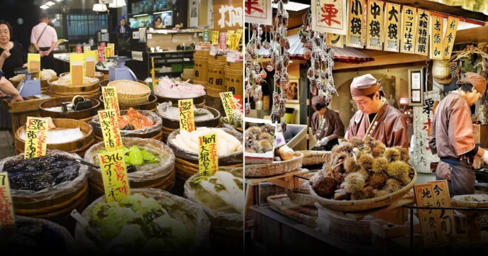 Крытый рынок Нисики (Нисики-кодзи Итиба): одна из главных достопримечательностей Киото