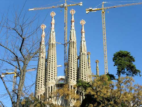 Барселона. Sagrada familia